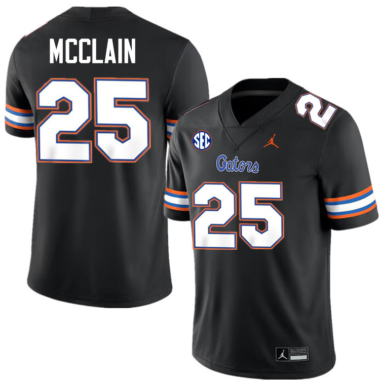 #25 Cormani McClain Gators Jersey,Florida Gators College Football Jerseys Stitched-Black